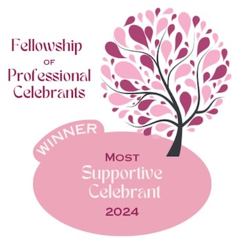 Federation of Professional Celebrants - Winner Most Supportive Celebrant 2024